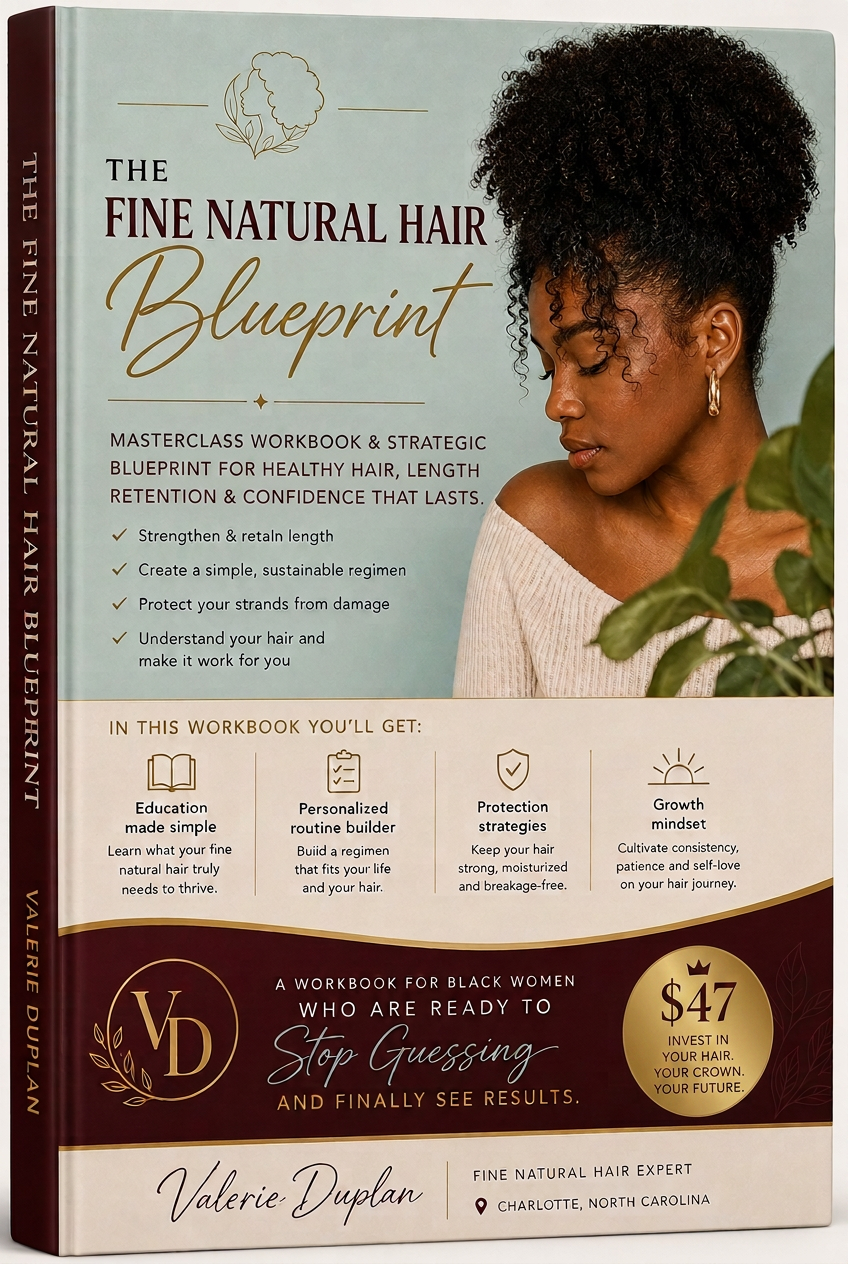 Fine Natural Hair Blueprint