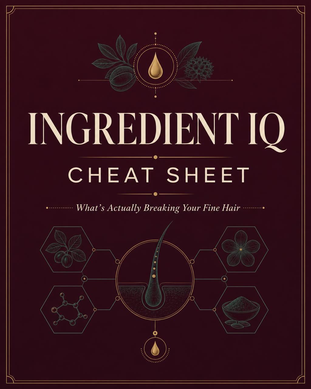 Ingredient IQ Cheat Sheet cover